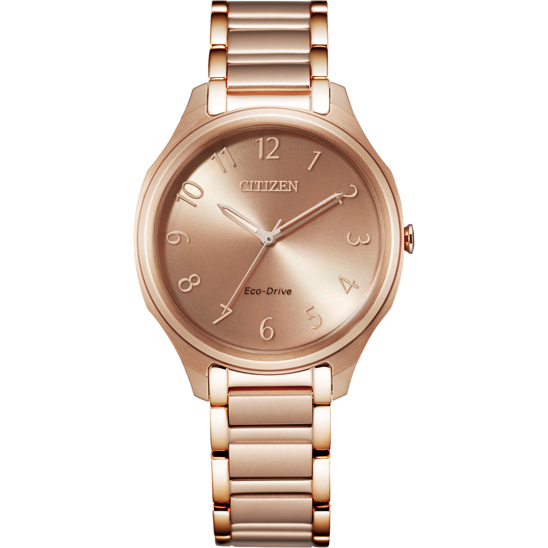 Citizen Eco-Drive Ladies Rose Metal Watch