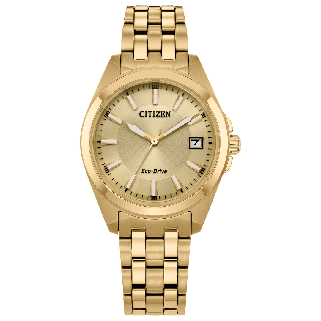 Citizen Eco-Drive Gold Stainless Steel Watch