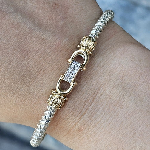 Vahan 0.10 Ctw Diamond Bangle Bracelet