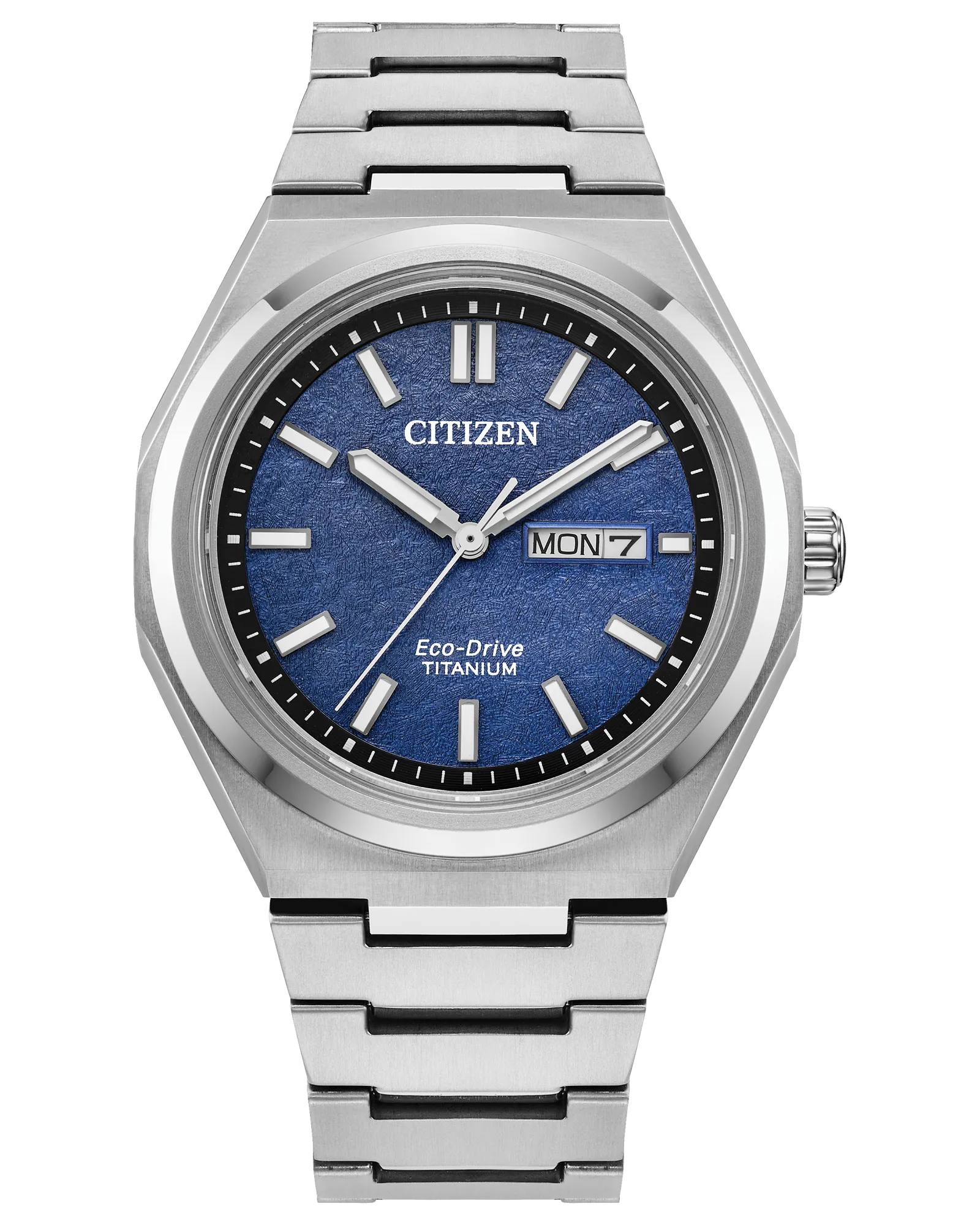 Citizen Eco-Drive Blue Dial Zenshin Three-hand – Mckenzie & Smiley