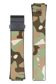 Glock Watch Camouflage Desert Strap with Black Hardware