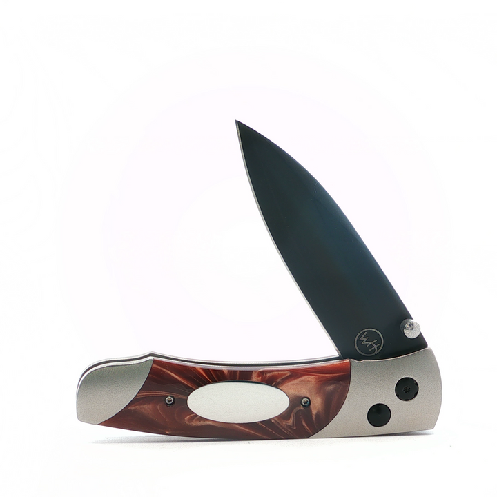 Engravable Steel and Titanium Knife