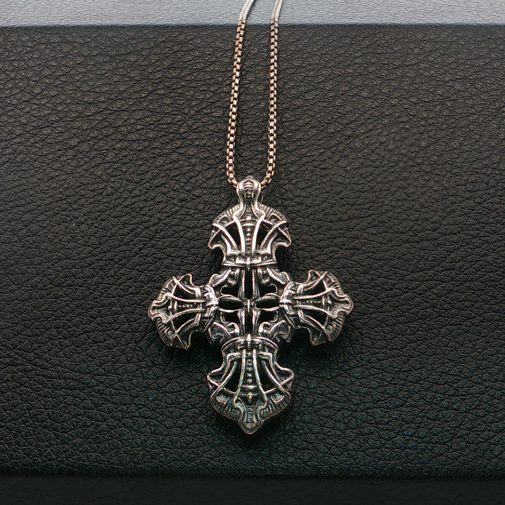 Scultped Cross Pendant