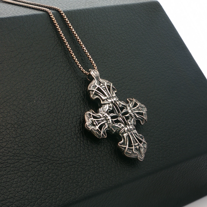 Scultped Cross Pendant