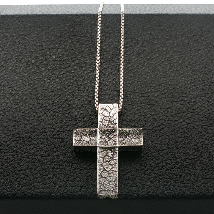 Rustic Large Cross Pendant