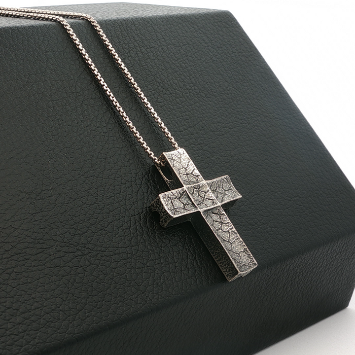 Rustic Large Cross Pendant