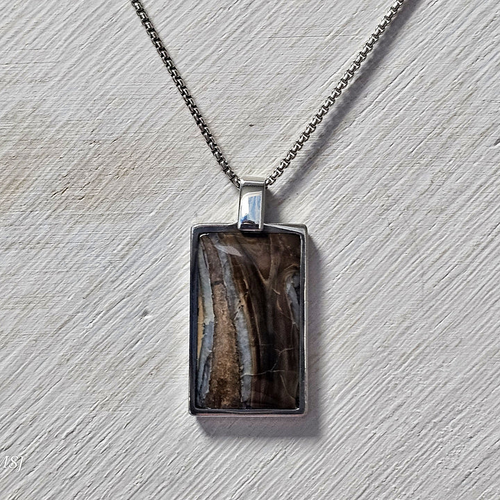 Wooly Mammoth Tooth Dog Tag