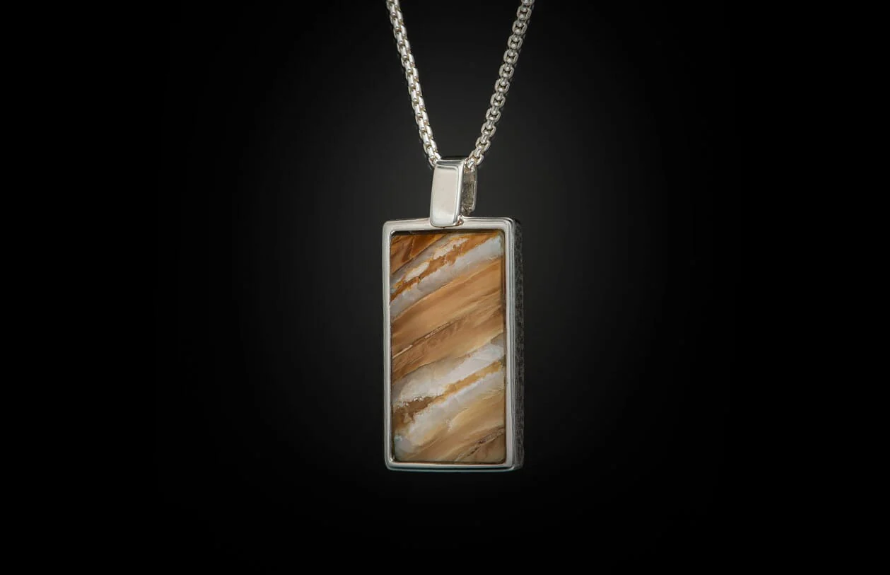 Wooly Mammoth Tooth Dog Tag