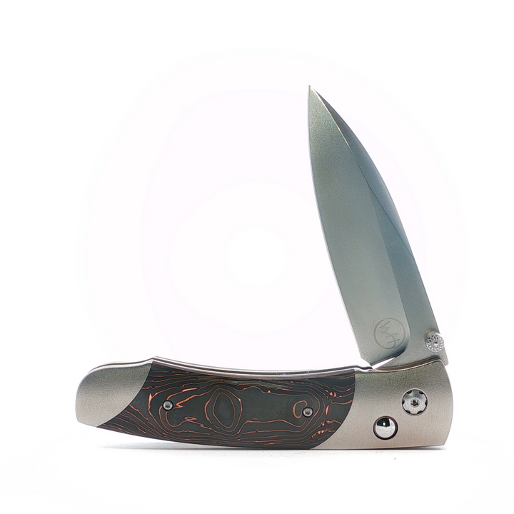 Traditional Steel and Titanium Knife