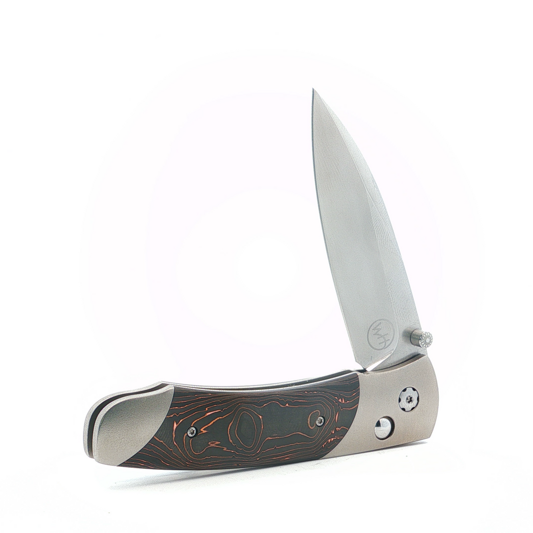 Traditional Steel and Titanium Knife
