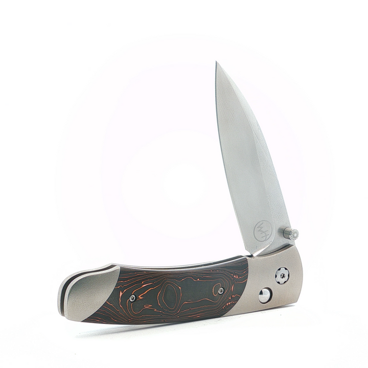 Traditional Steel and Titanium Knife