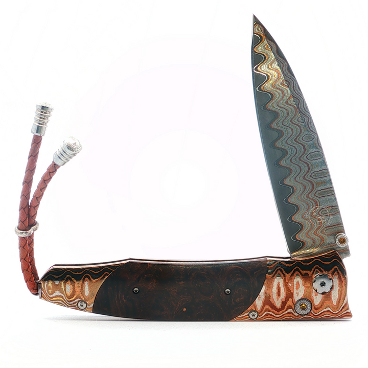 Mokume Red Sands Knife