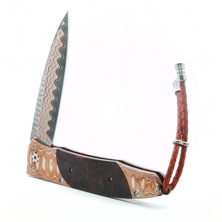 Mokume Red Sands Knife