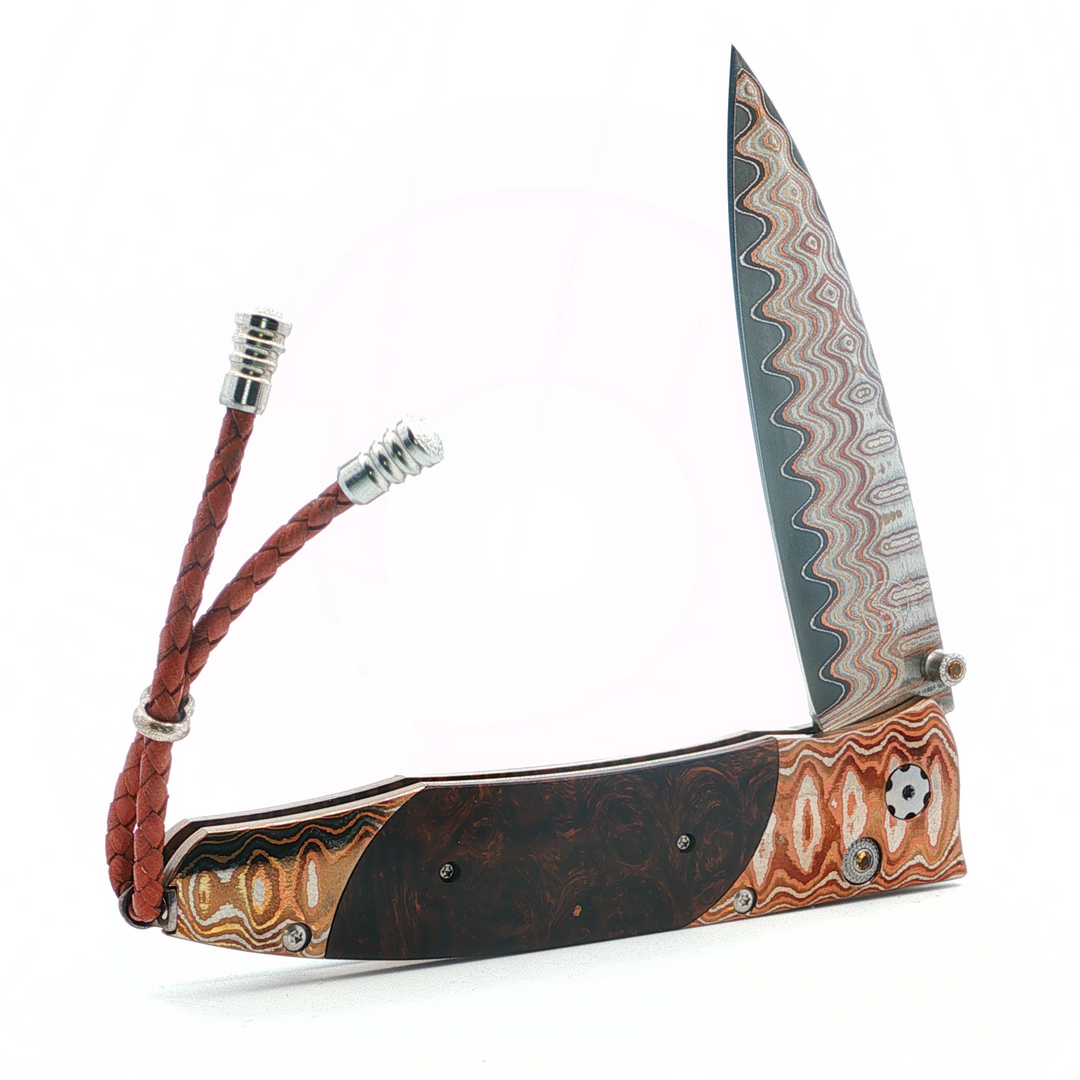 Mokume Red Sands Knife