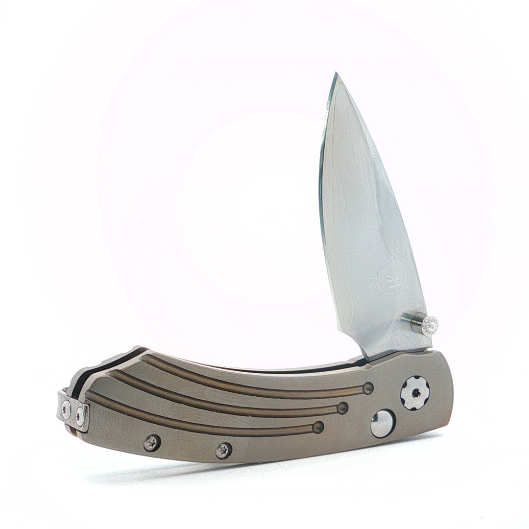 Outer Limit Titanium and Steel Knife