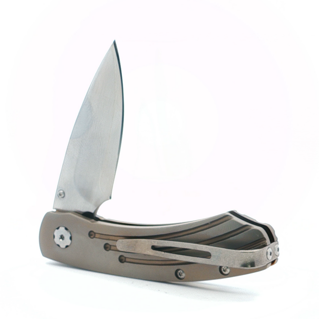 Outer Limit Titanium and Steel Knife