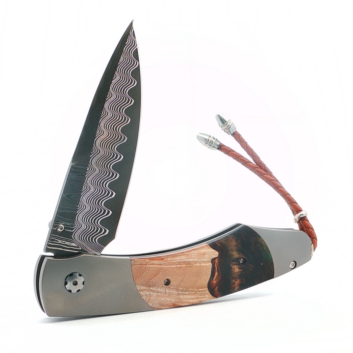 Fire and Ice Shock Wood Knife