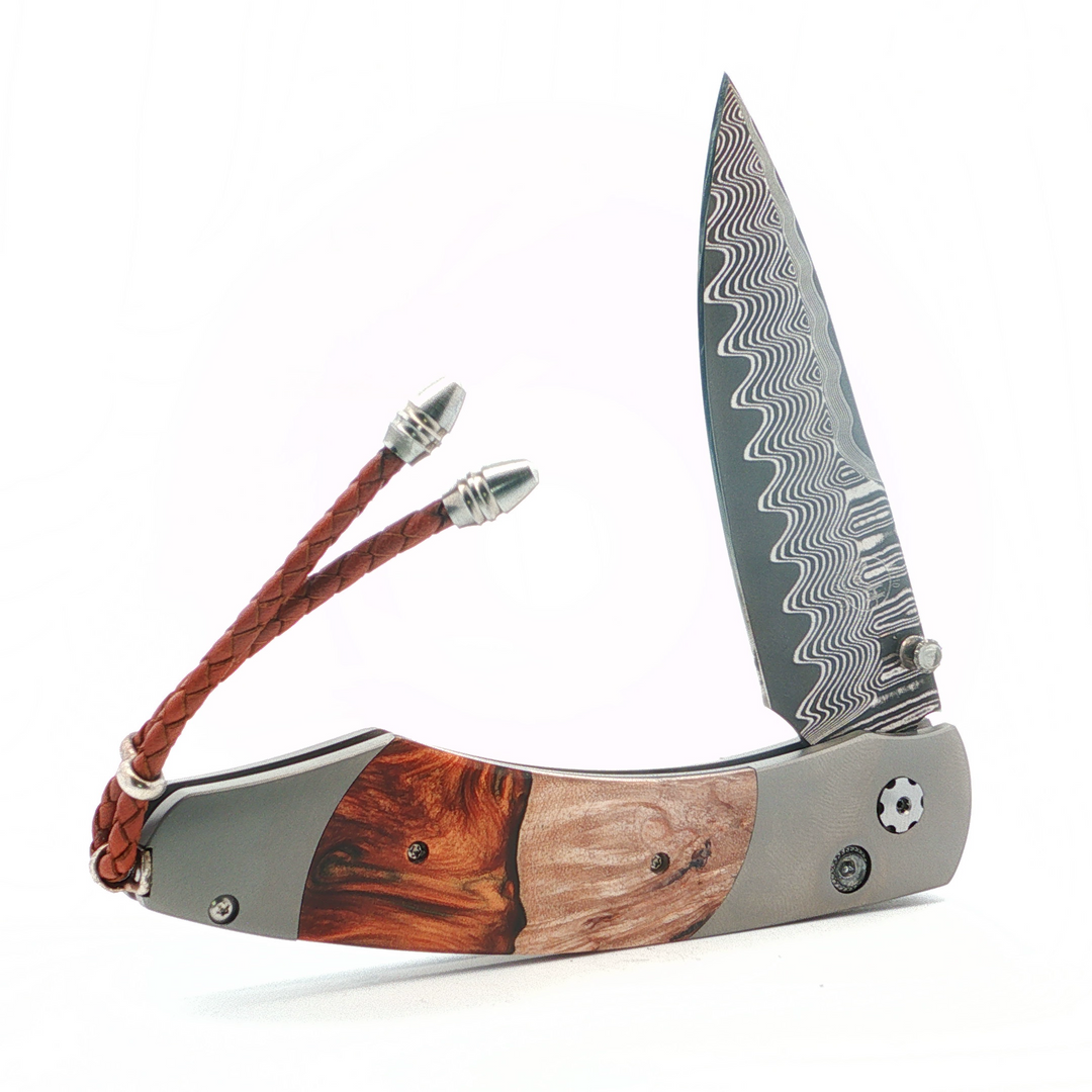 Fire and Ice Shock Wood Knife