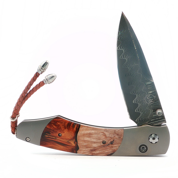 Fire and Ice Shock Wood Knife