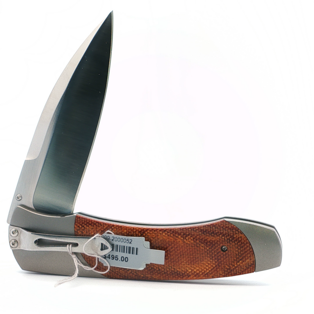 William Henry Pocket Knife with Micarta Scales