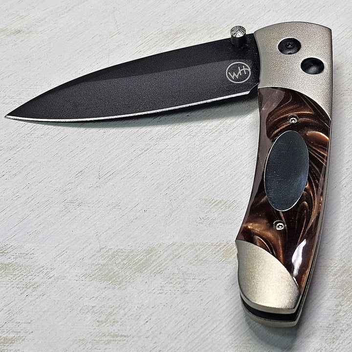 A200-3B Stainless Blade Titanium Frame