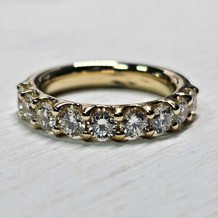 14k Yellow Gold 1.50ctw Diamond Band