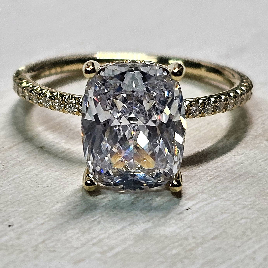 14k Yellow Gold .40ctw Syvlie Mounting