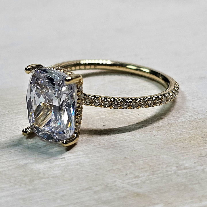 14k Yellow Gold .40ctw Syvlie Mounting