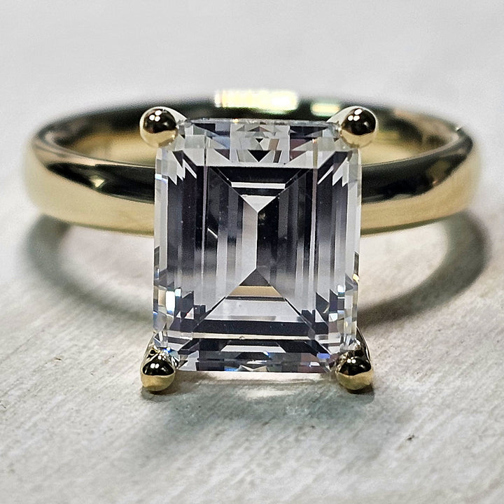 14k Yellow Gold Sylvie Solitaire Mounting