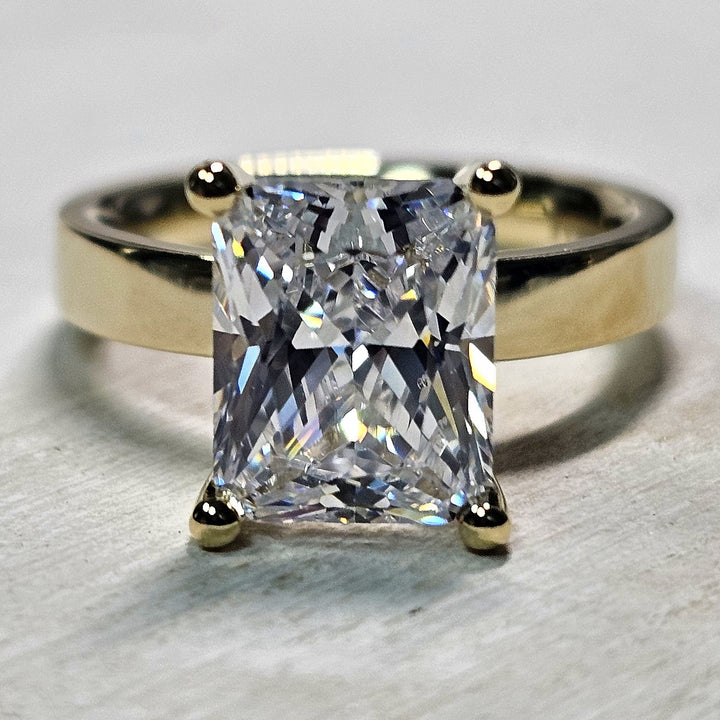 14k Yellow Gold Sylvie Solitaire Mounting