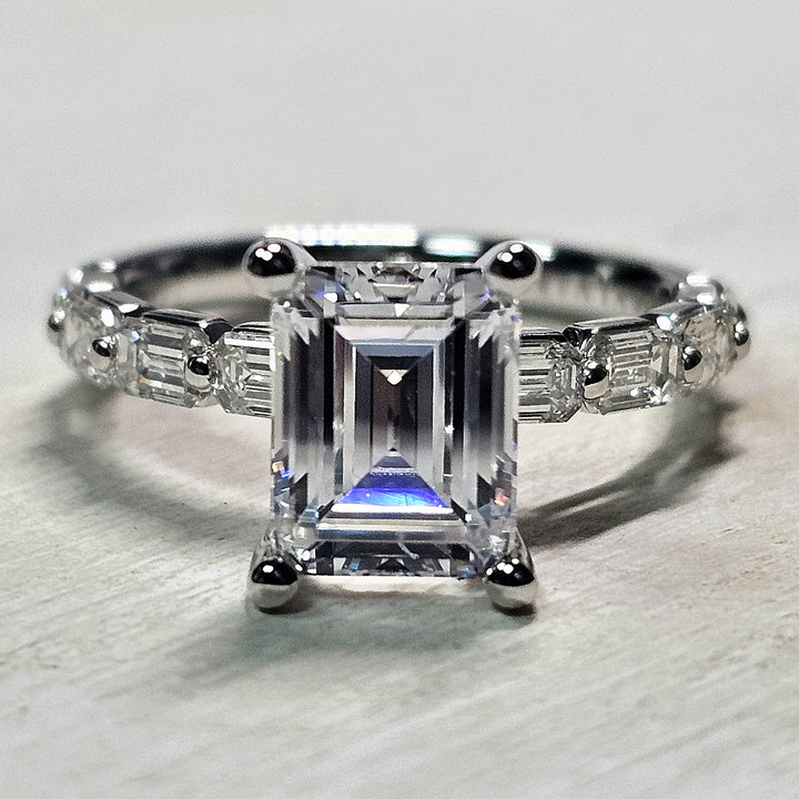 14k White Gold ,90ctw Sylve Engagement Mounting