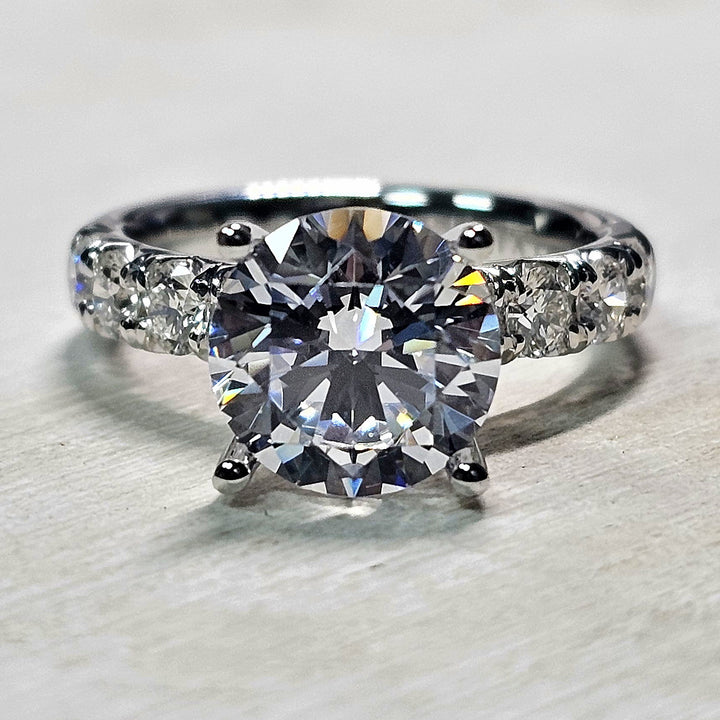 14k White Gold 1.00ctw Sylvie Engagment Mounting