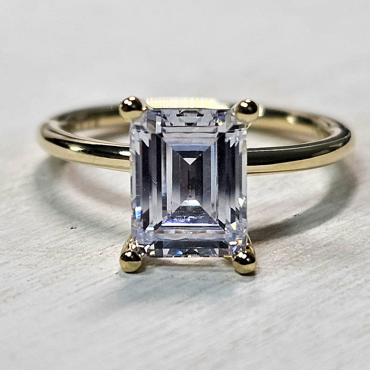 14k Yellow Gold Sylvie Solitaire Mounting