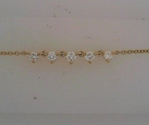 14k Yellow Gold .54ctw Sylvie Necklace