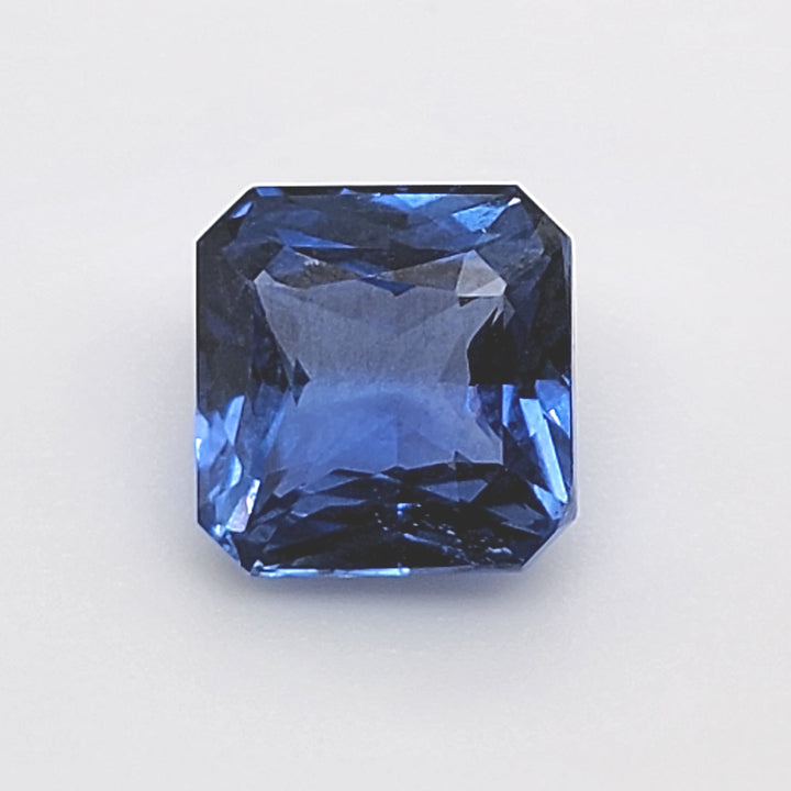 Platinum 3.59ctw Ceylon Sapphire and Diamond Ring