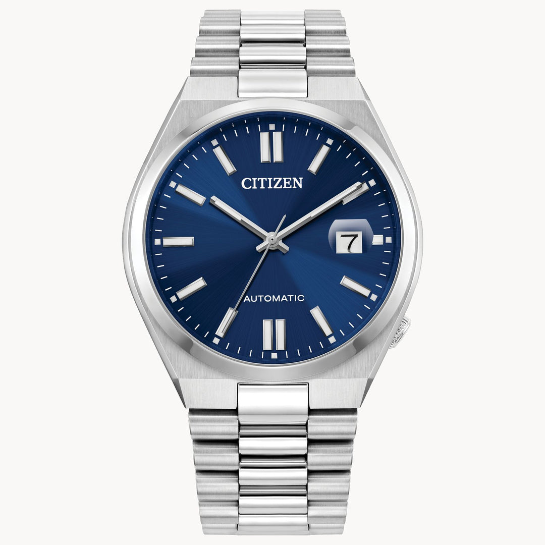 Citizen Eco-Drive Tsuyosa Automatic Watch with Deep Blue Dial