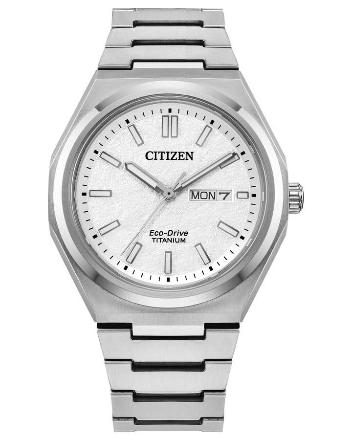 Citizen Eco Drive Titanium Zenshin Three-hand