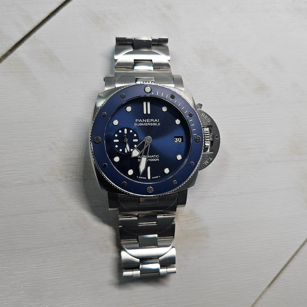 Pre- Owned Panerai 42mm Blue PAM02068