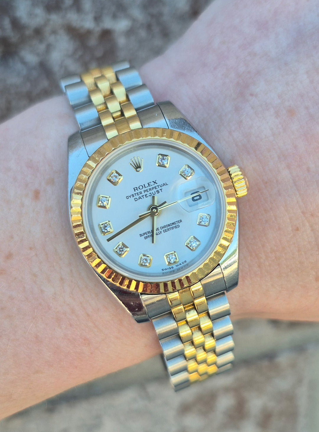 Pre- owned 26mm Datejust 179173 Two Tone