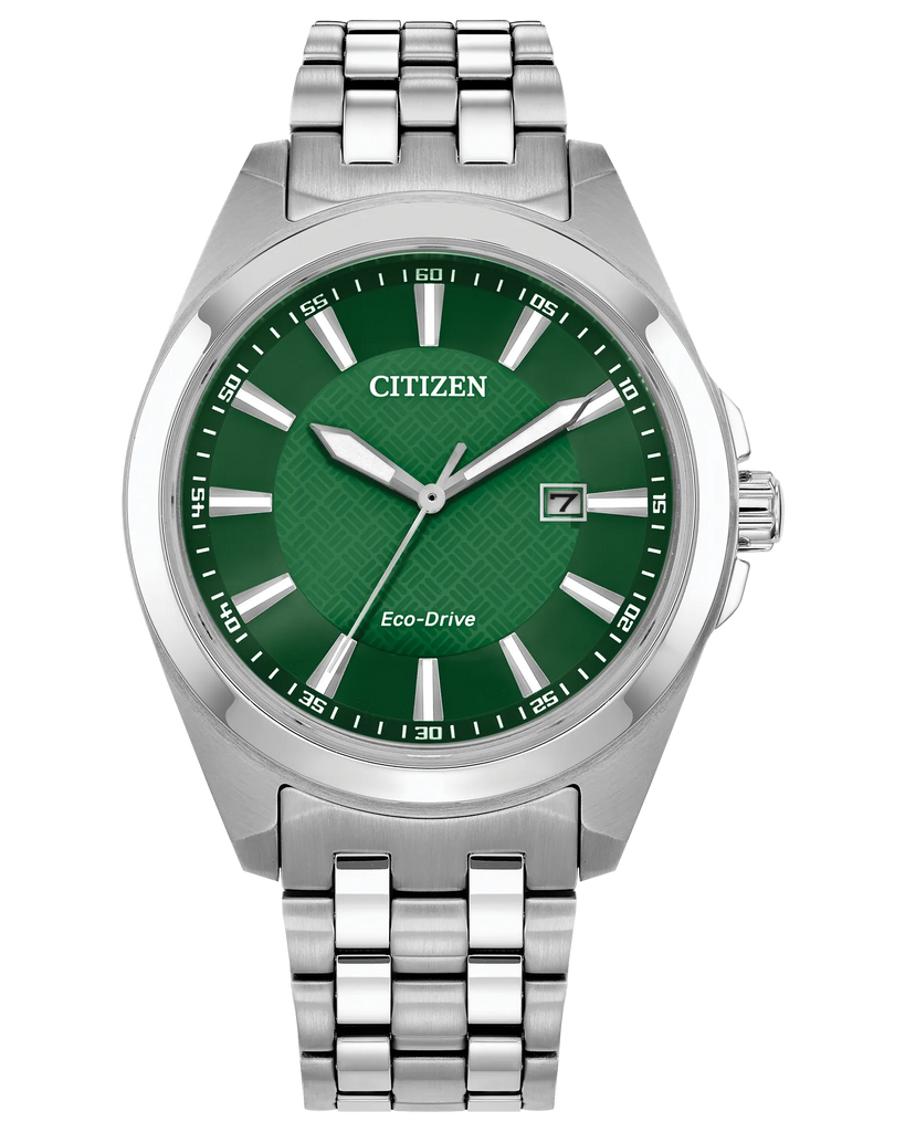 Citizen Peyten Eco-Drive Watch with Green Dial – Mckenzie & Smiley