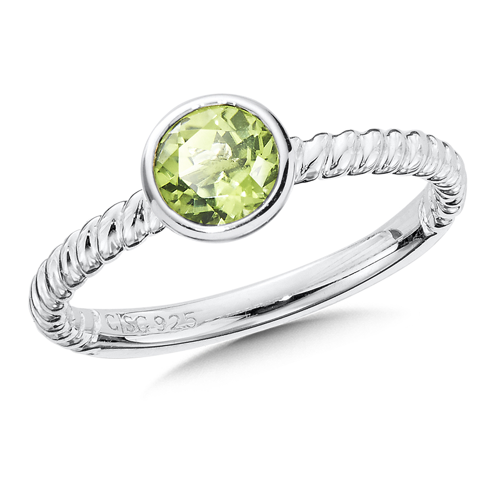 Teardrop Peridot Halo Bridal 3 Ring Set- Pear Green Engagement Ring Set-  Alternative August Birthstone Ring w/2 Wedding Band