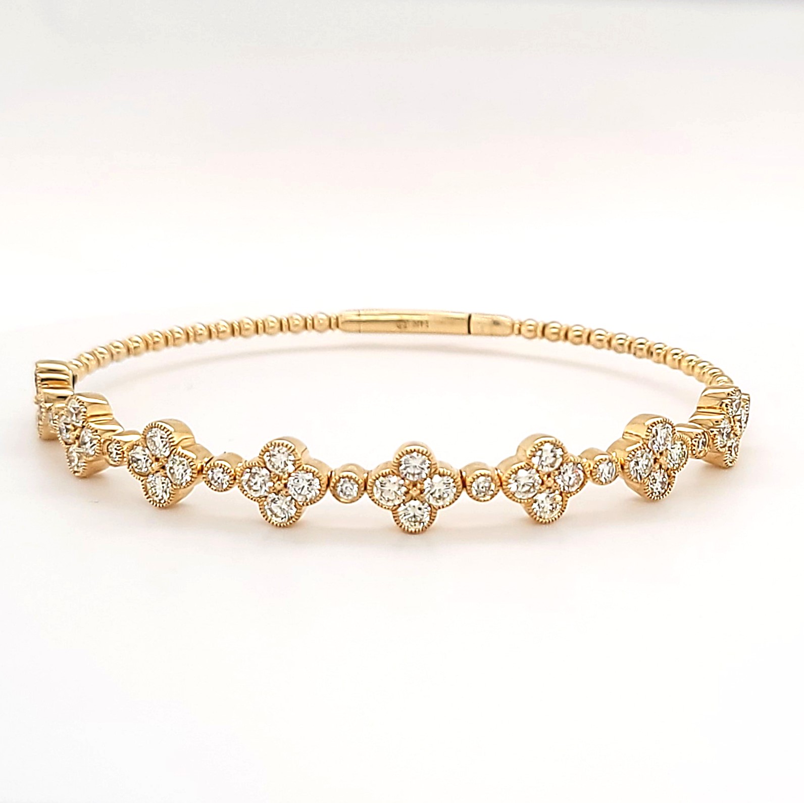 1 Gram Gold Plated Sparkling Design Sparkling Design Bangles For Ladies -  Style A005 – Soni Fashion®