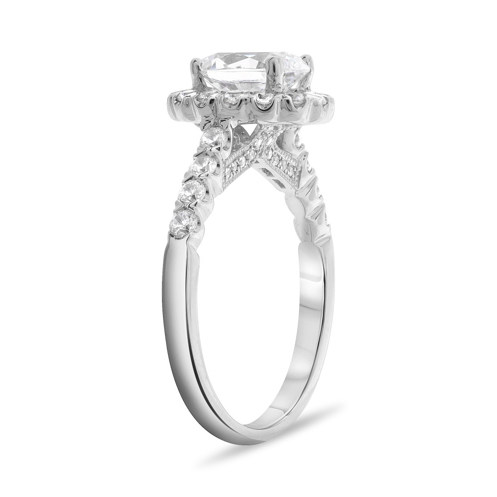 HOWARD Line Blair Diamond Oval Engagement Ring