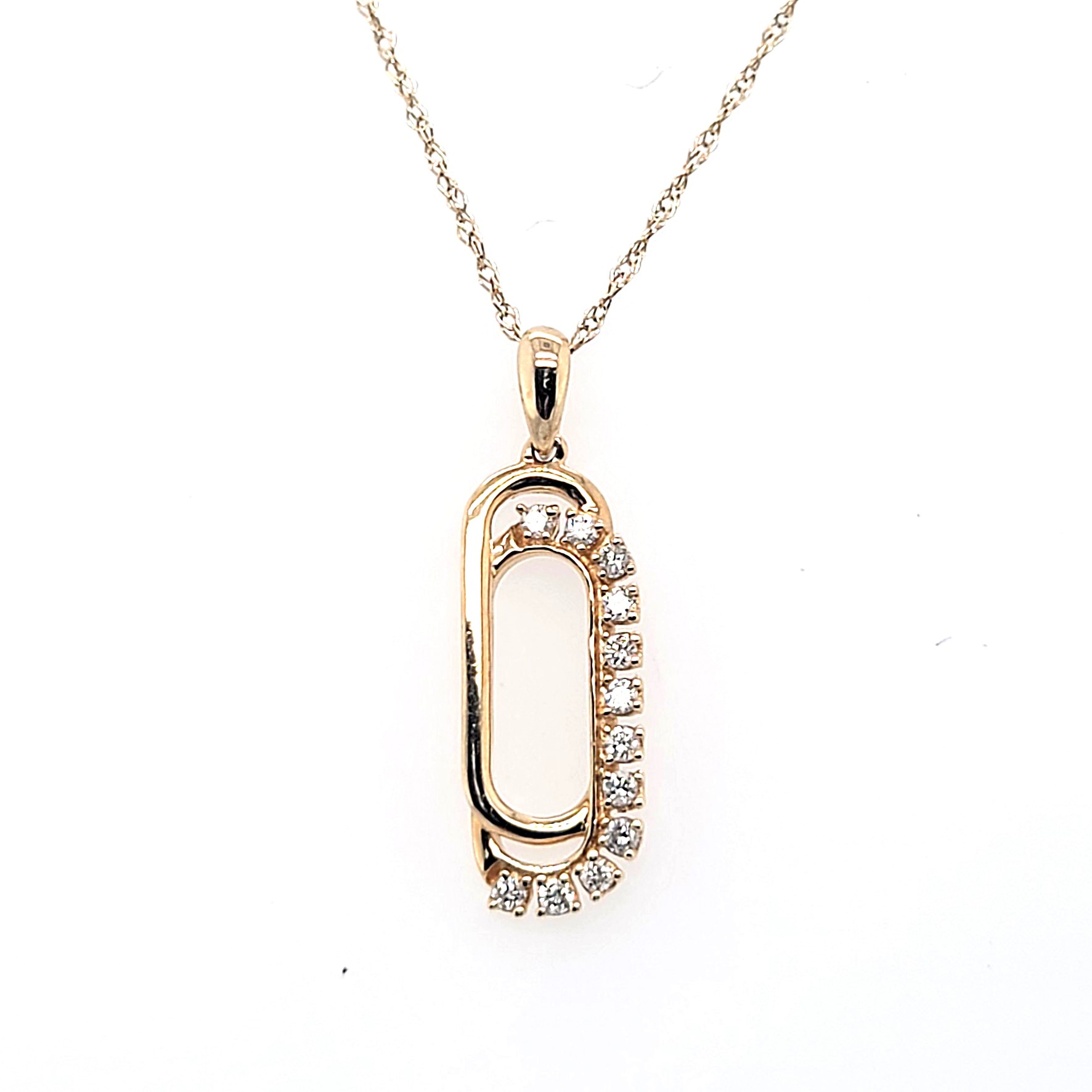 14K Gold Paperclip Chain Necklace – Bonnie Jennifer