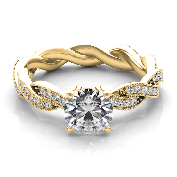 Swirl Design Diamond Ring Guard - McKenzie & Smiley Jewelers